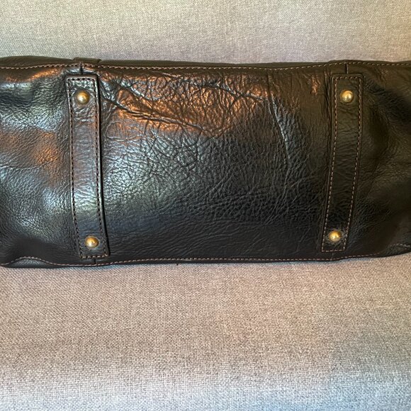 Dooney & Bourke Black Leather Shoulder Bag - Picture 5 of 13